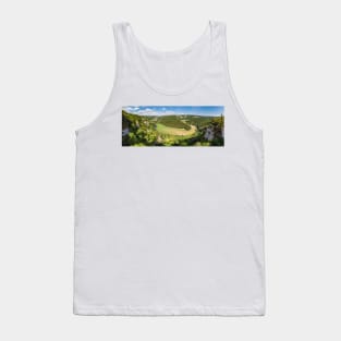 Danube Horseshoe Bend at Knopfmacherfelsen, Germany Tank Top